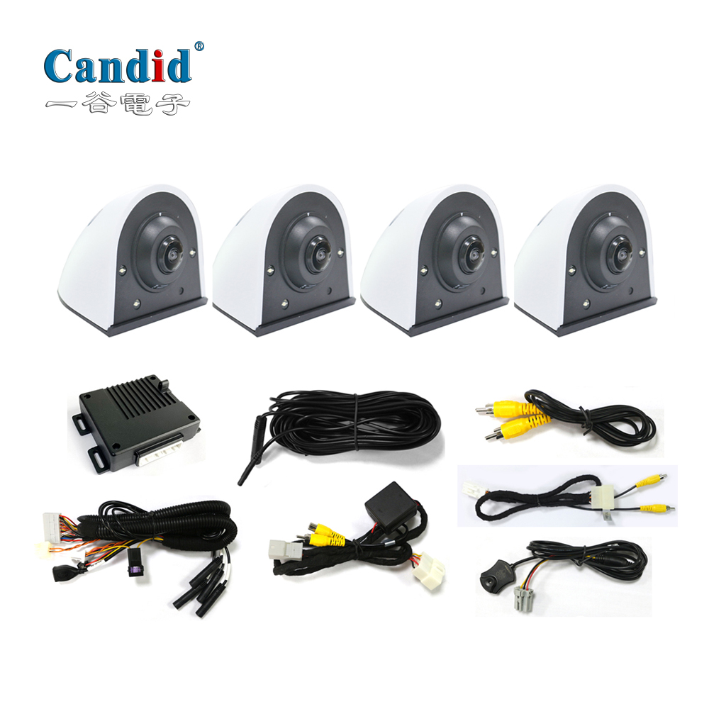 360-Grad-Rundumsicht-Überwachungssystem für LKW