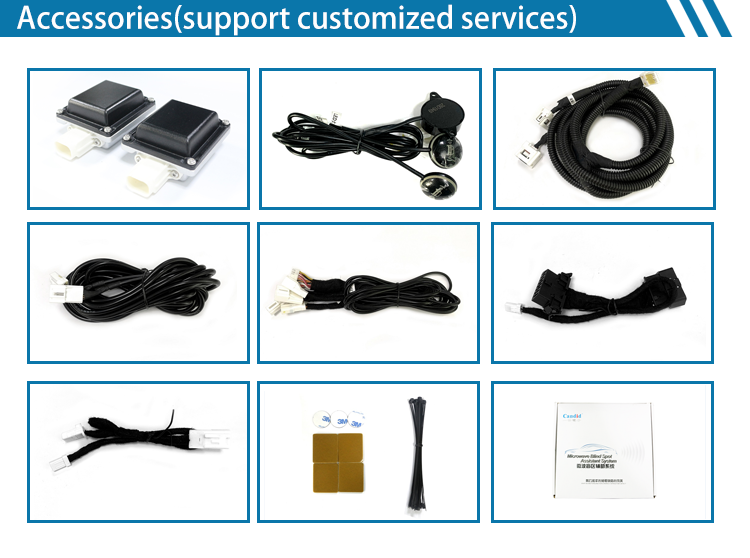 Mikrowellenradar-Totwinkelerkennungssysteme BSD-24G