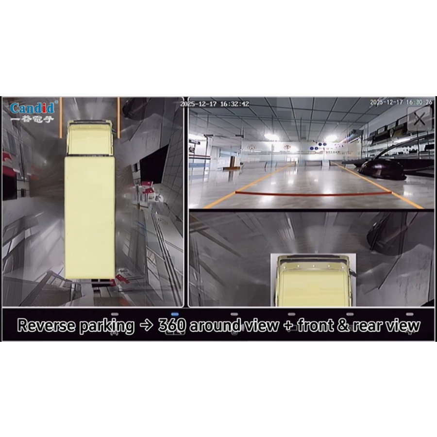 360°-Rundumsichtsystem für LKW