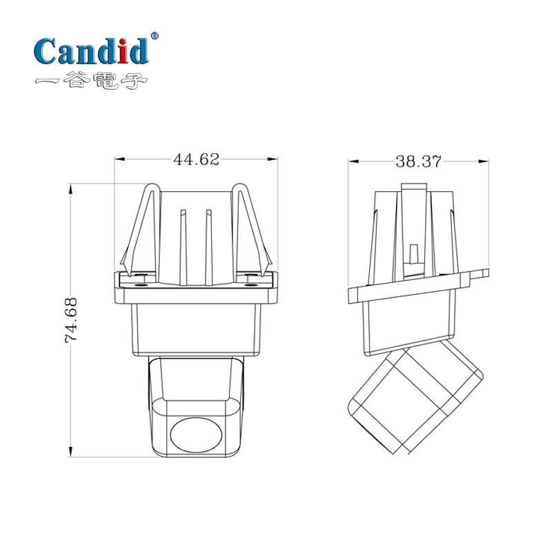Versteckte Rückfahrkamera für die BMW EC-Serie