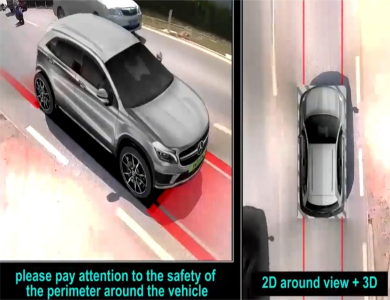 360 AHD AVM System Personenkraftwagen