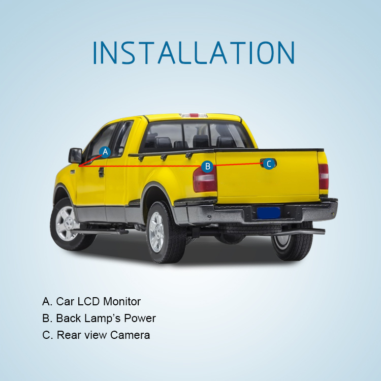 Heckklappenkameras für Toyota Tundra T-098