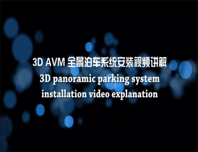 360 AVM Systeminstallationsdemonstration Ford