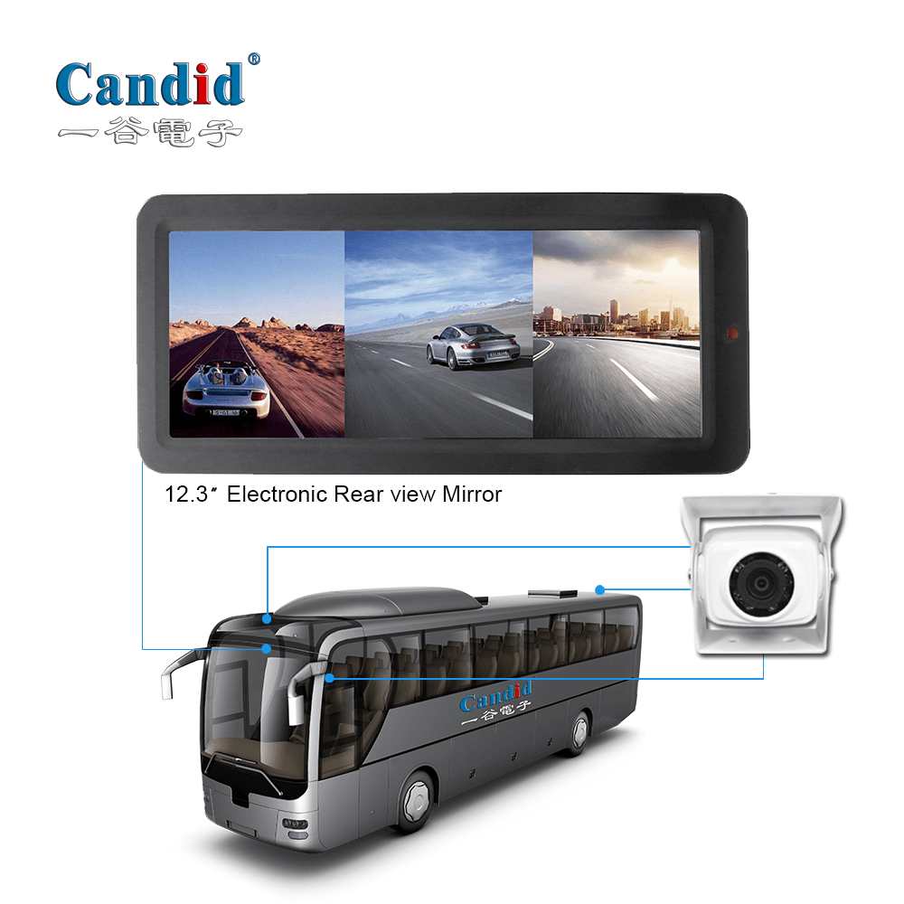 Elektronisches 12,3-Zoll-Rückspiegel-Totwinkel-Überwachungssystem