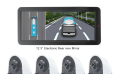 Elektronisches 12,3-Zoll-Rückspiegel-Totwinkel-Überwachungssystem