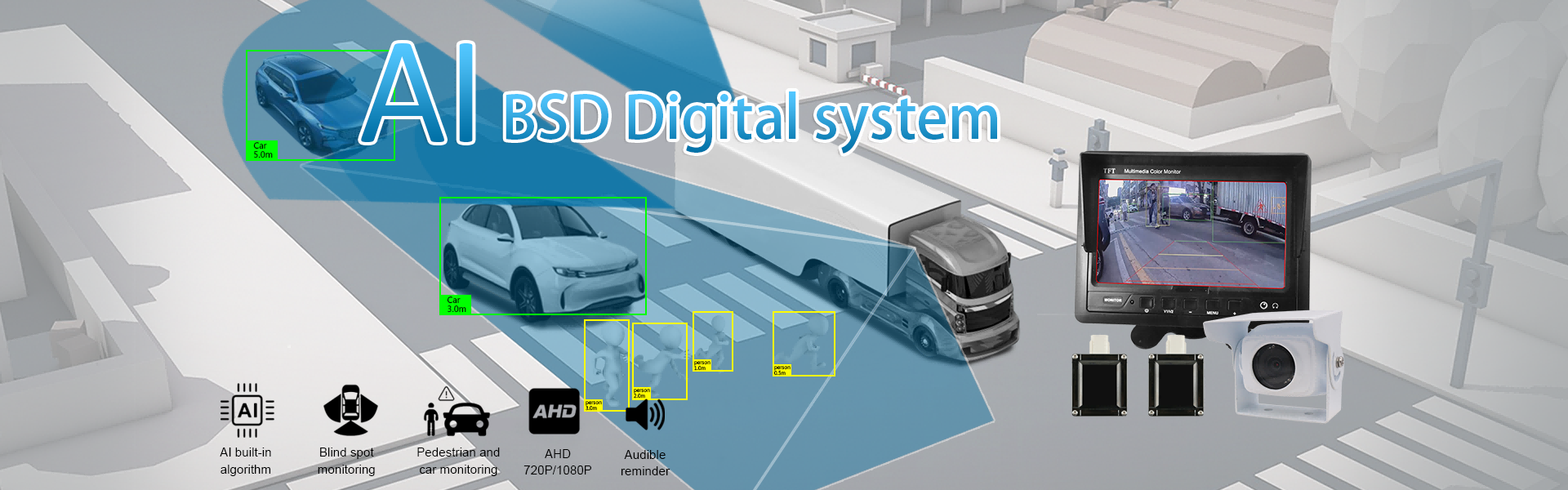 Ethernet 360°AVM-System für Pkw